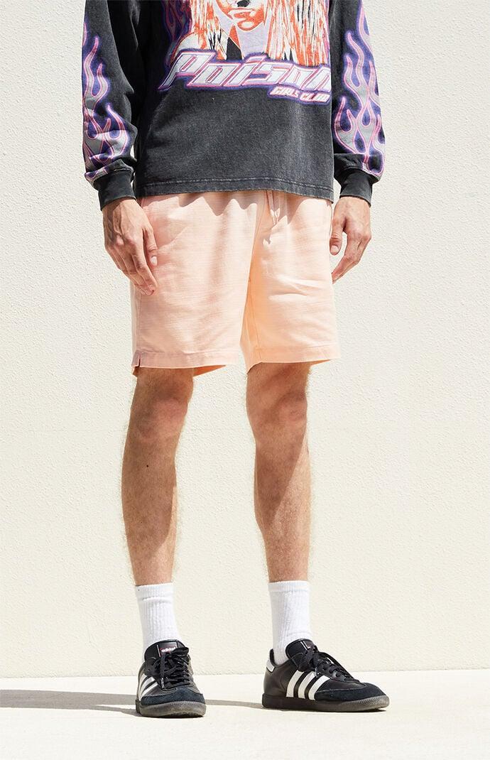 Men's Cotton Textured Volley Shorts Product Image