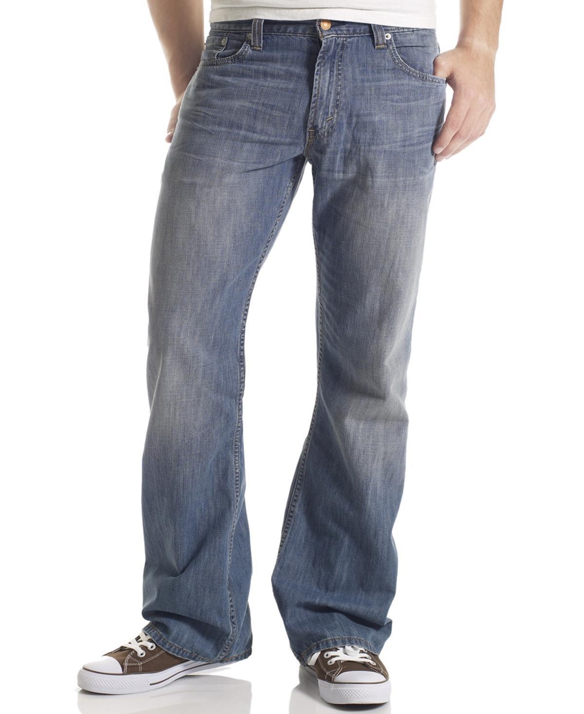 Mens Levis 527 Slim Bootcut Stretch Jeans Product Image