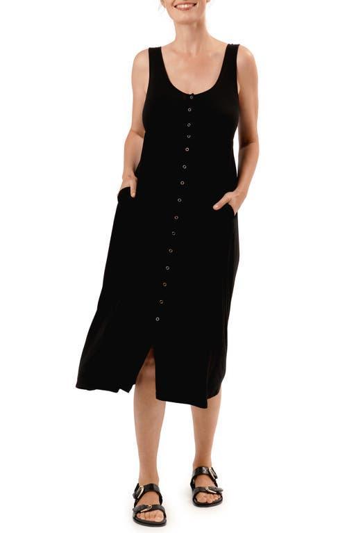 Nom Maternity Rib Maternity/Nursing Midi Dress Product Image