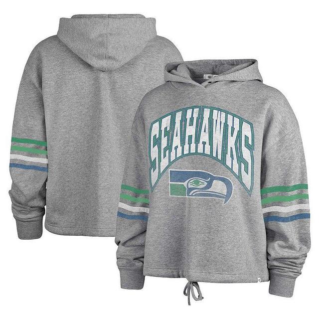 Womens 47 Gray Seattle Seahawks Upland Bennett Pullover Hoodie Product Image