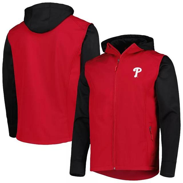 Mens Dunbrooke /Black Philadelphia Phillies Alpha Full-Zip Jacket Product Image