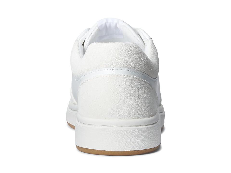 LAUREN Ralph Lauren Hailey Sneaker (Snow /Club House Cream) Women's Shoes Product Image