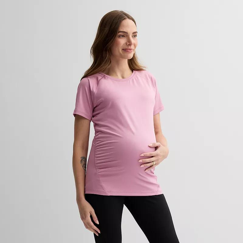 Maternity Tek Gear Performance Dry Tek Tee, Womens Product Image