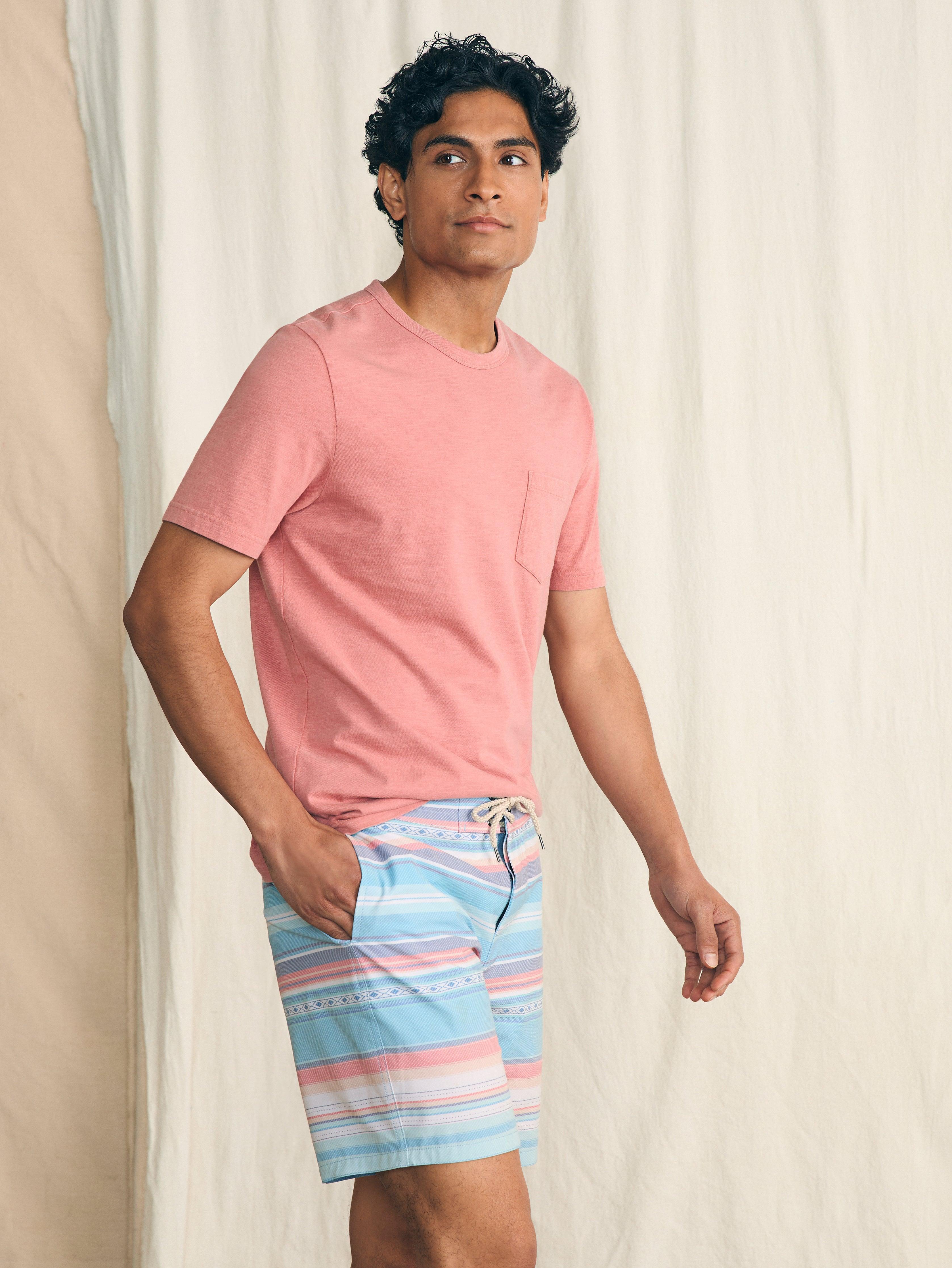 Sunwashed Boardshort - Island Sunrise Male Product Image