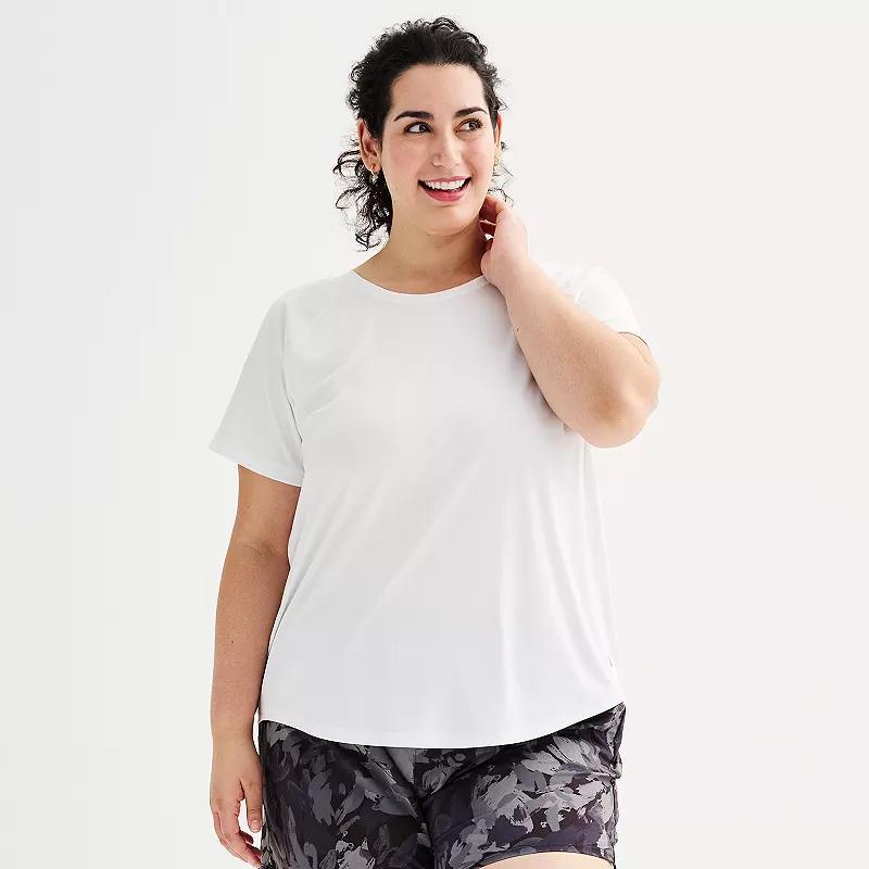 Plus Size Tek Gear Dry Tek Short Sleeve Tee, Womens Product Image