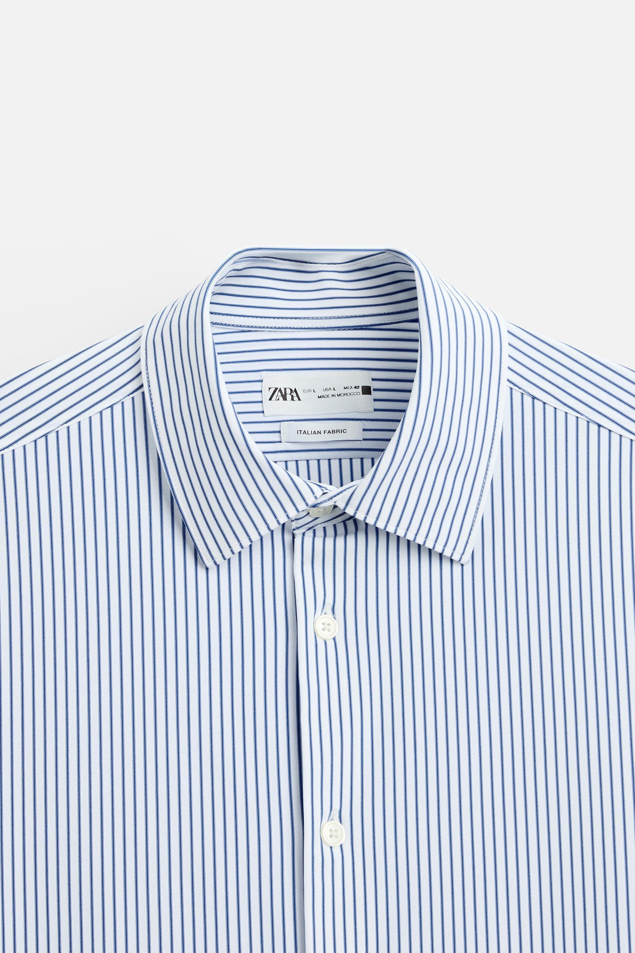 STRIPED STRETCH SHIRT Product Image