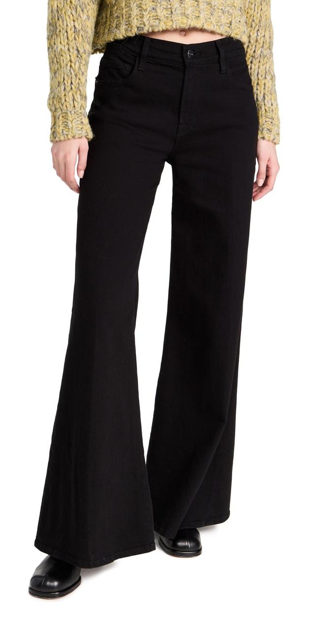 FRAME Womens Le Palazzo Wide Leg Pants Product Image