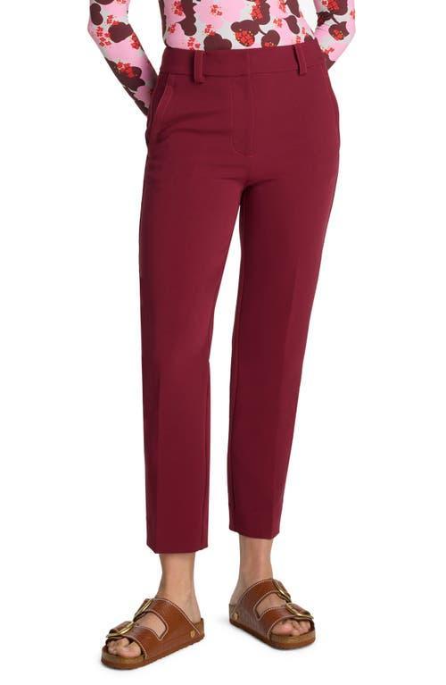 St. John Collection Stretch Cady Ankle Slim Pants Product Image