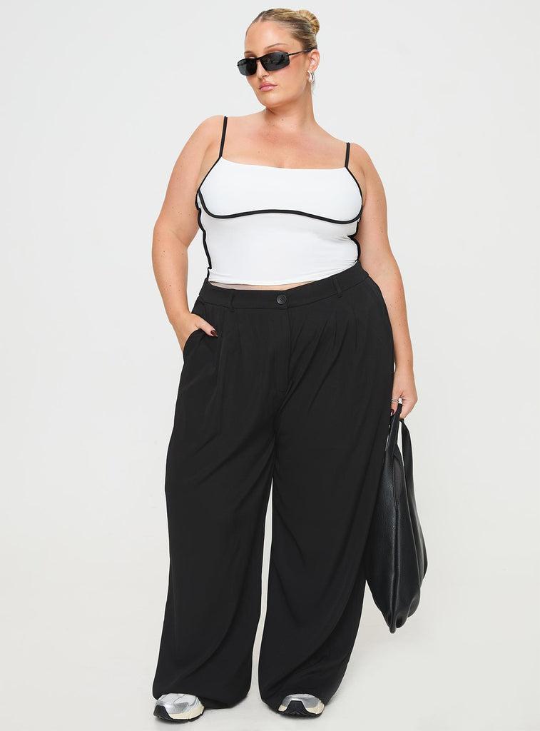 Archer Pants Black Curve Product Image