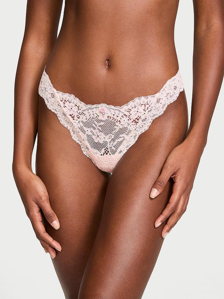 Lace Thong Panty Product Image