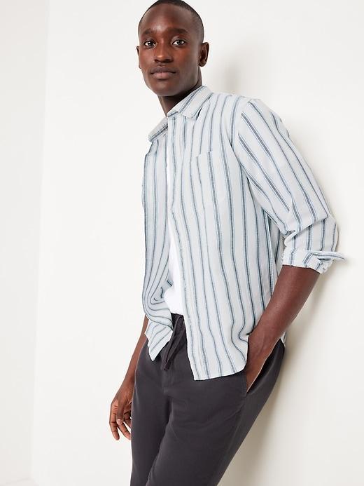 Classic Fit Everyday Poplin Shirt Product Image