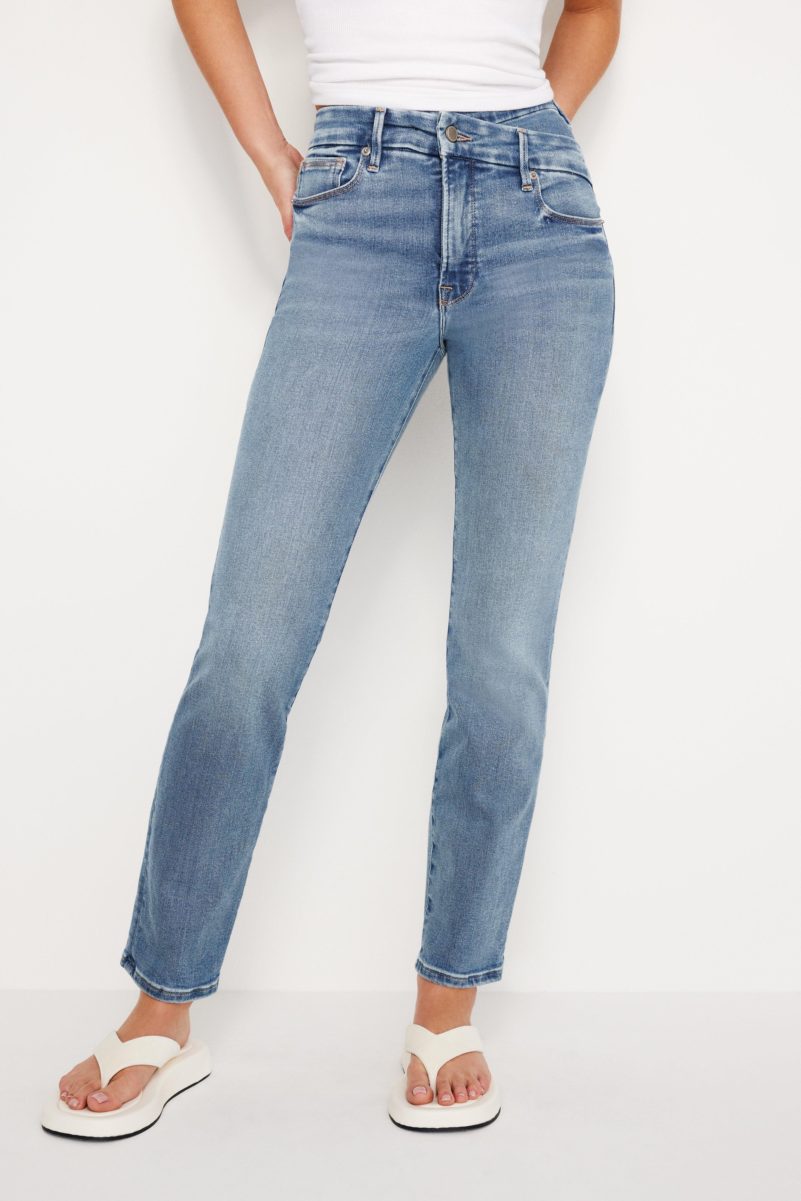 GOOD CLASSIC SLIM STRAIGHT JEANS | INDIGO268 Product Image