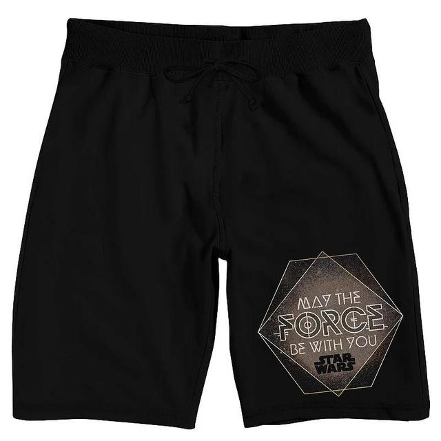 Mens Star Wars May The Force Be With You Sleep Shorts Product Image