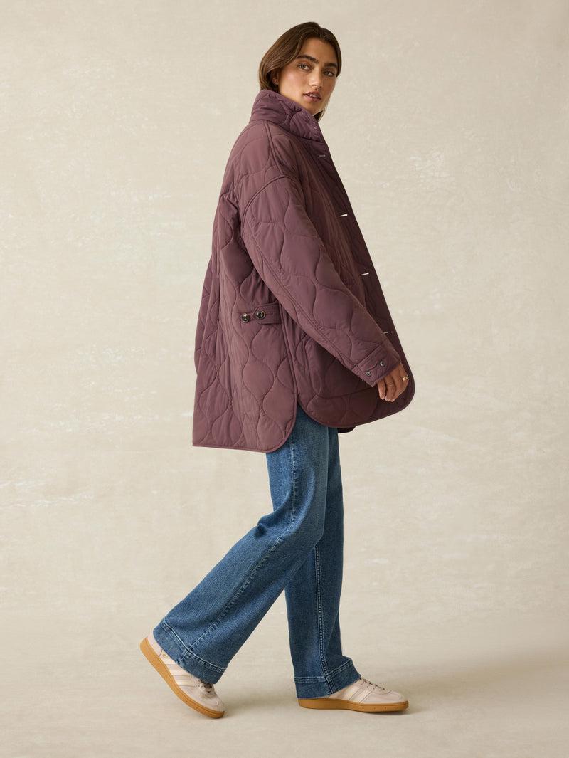 Horizon Series Quilted Jacket - Huckleberry Product Image