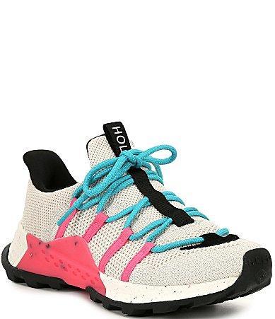 HOLO Footwear Womens Colorblock Trail Runner Sneakers Product Image