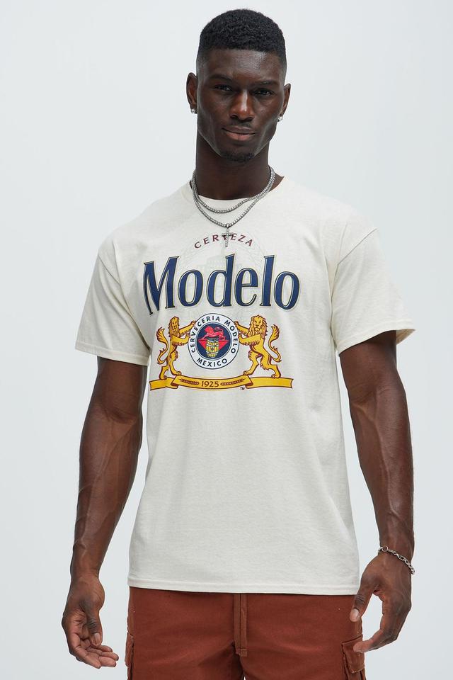 Modelo Time Short Sleeve Tee - Sand Product Image