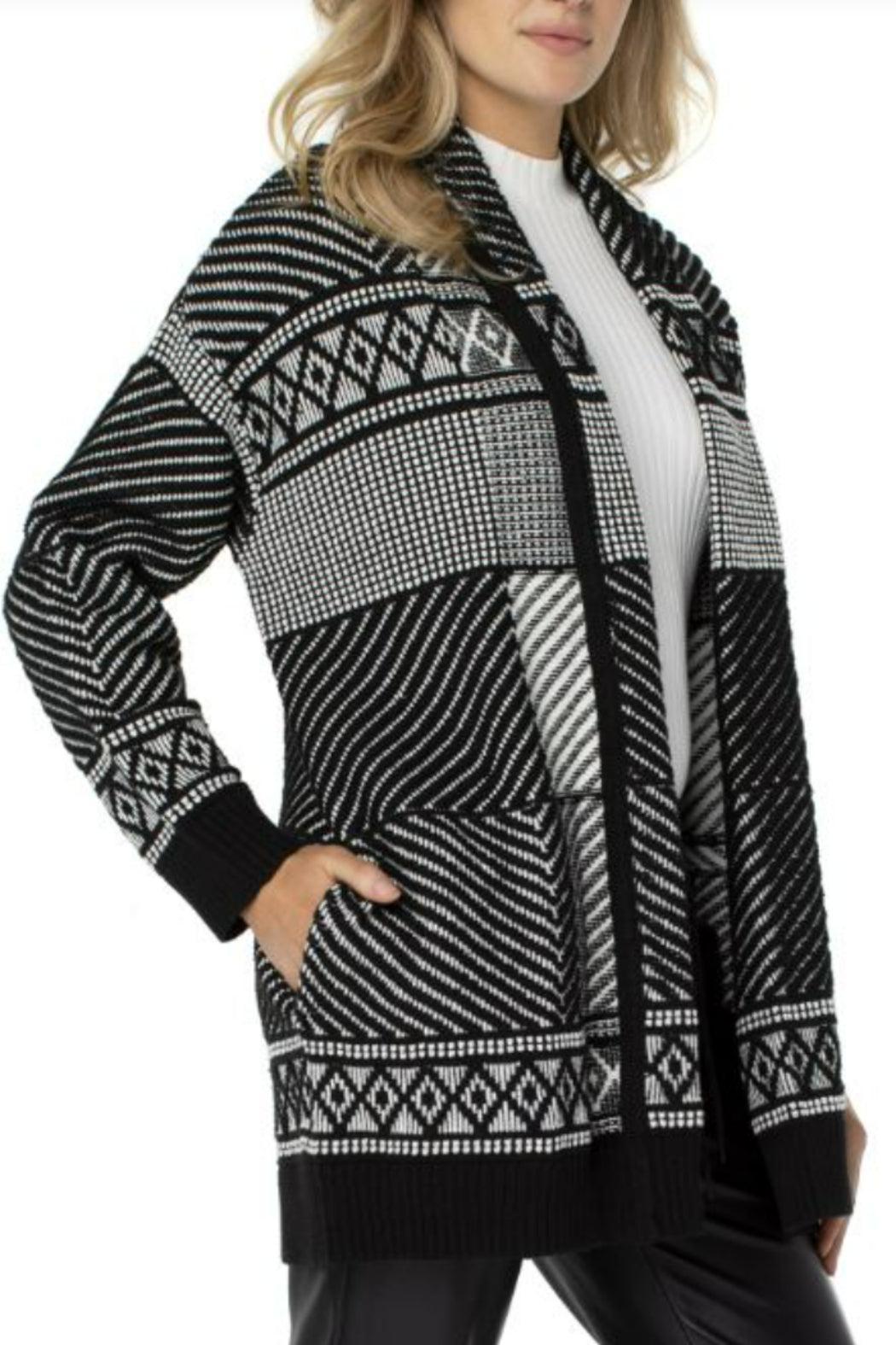 Long Sleeve Open Front Cardigan Product Image