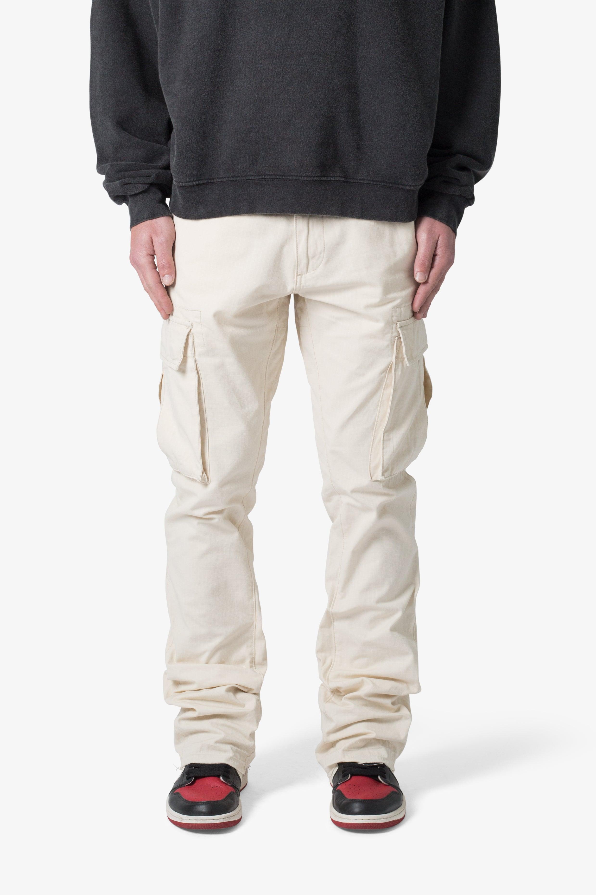 Bootcut Cargo Pants - Khaki Product Image