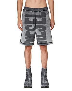 Mens P-Rown Burnout Logo Sweat Shorts Product Image