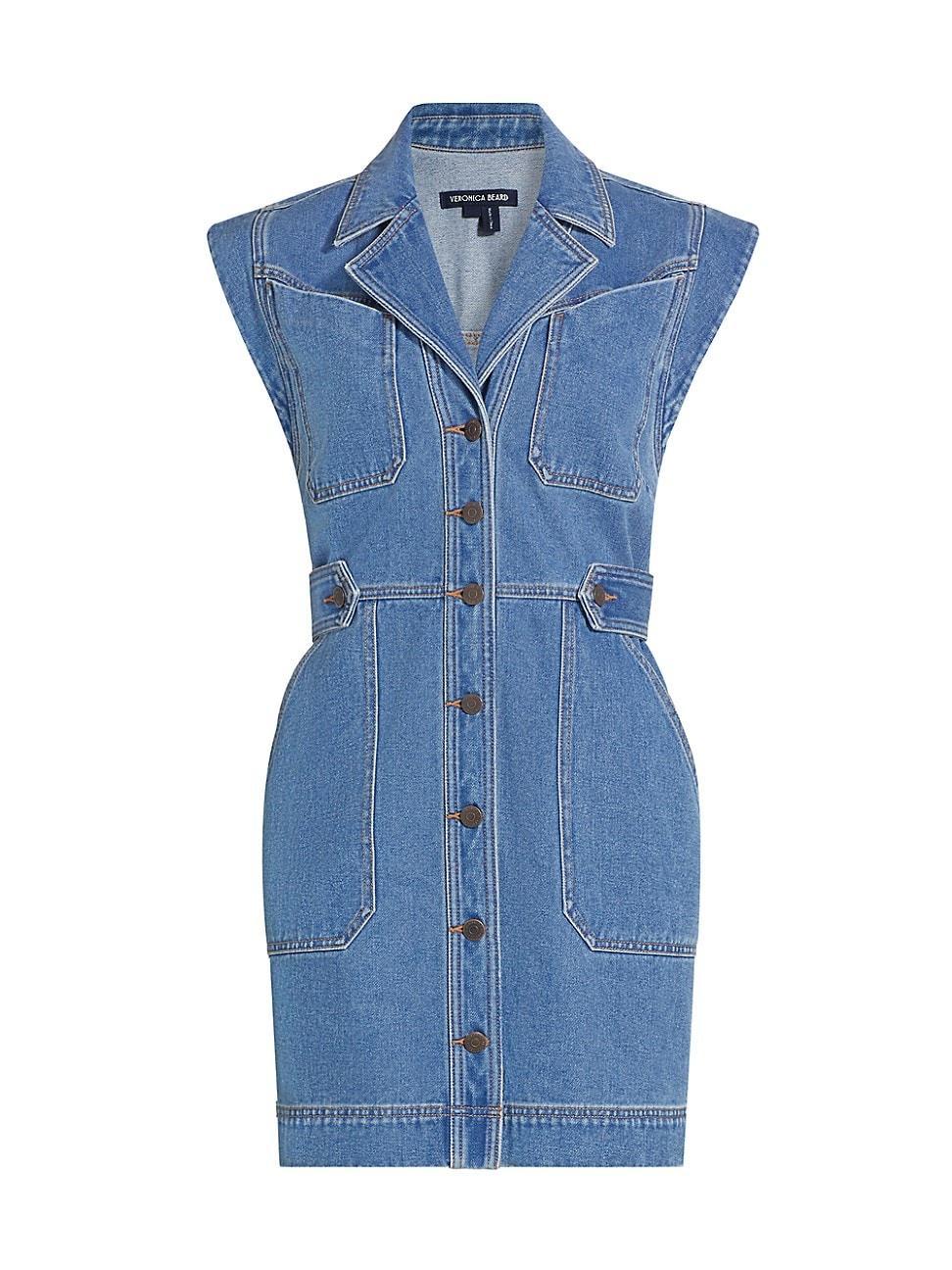 Womens Jax Denim Minidress product image