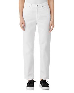 Eileen Fisher High Waisted Slim Full Length Jeans Women's Jeans Product Image