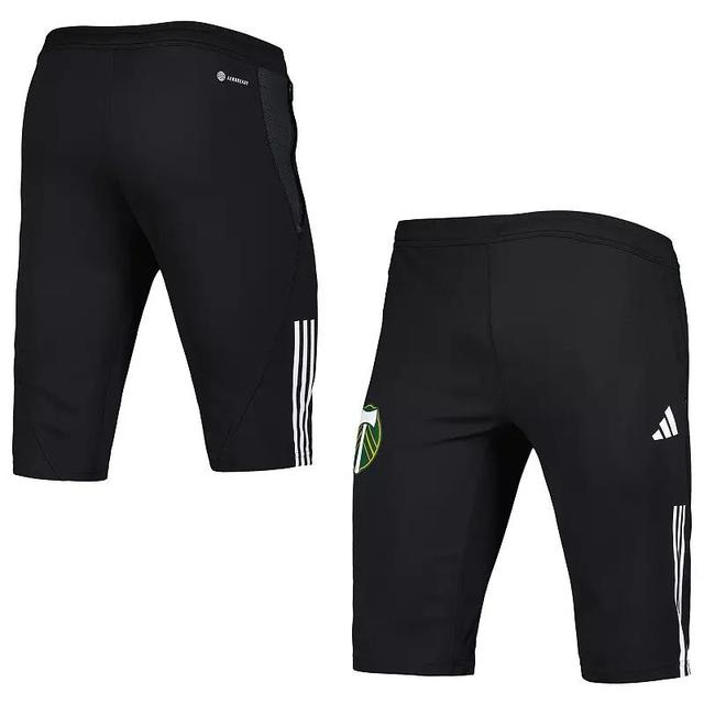 Mens adidas Portland Timbers 2023 On-Field Training AEROREADY Half Pants Product Image