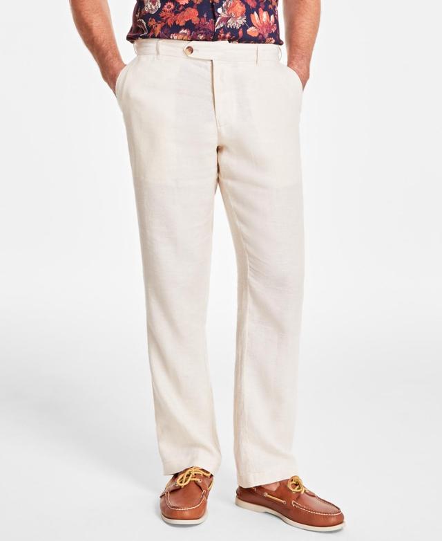 Club Room Mens Linen Cross-Dye Pants, Created for Macys Product Image