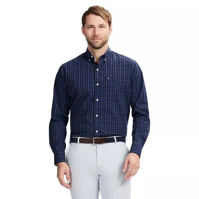 Mens IZOD Performance Comfort Long Sleeve Button Down Shirt Product Image