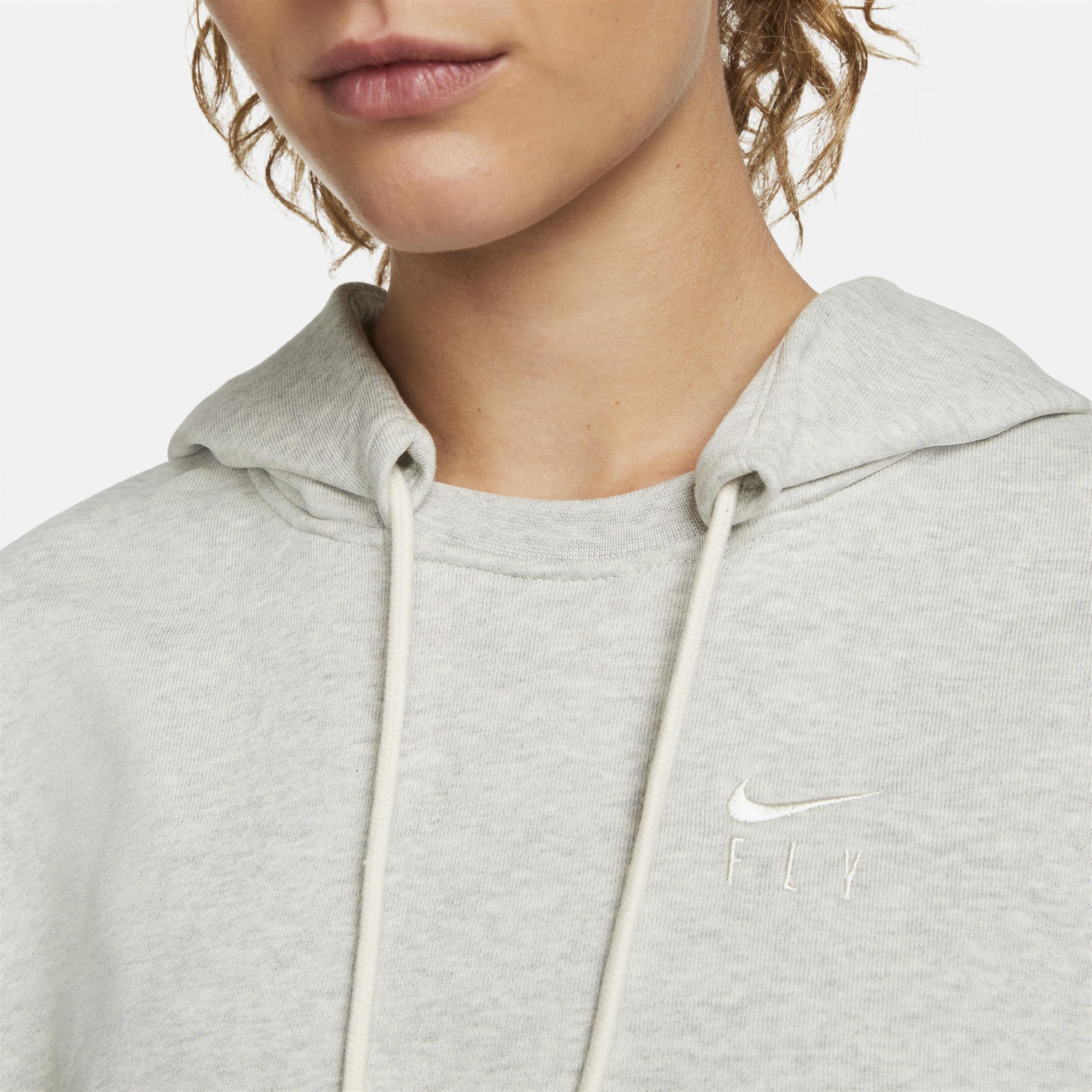 Nike Women's Dri-FIT Swoosh Fly Standard Issue Pullover Basketball Hoodie Product Image