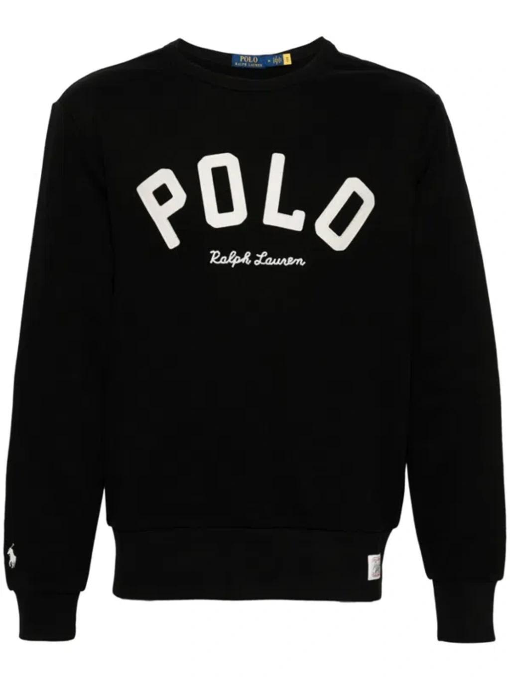 Embroidered-logo Sweatshirt In Black Product Image