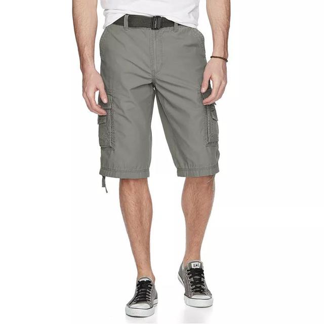 Mens Unionbay Cordova Messenger Belted Cargo Shorts Product Image