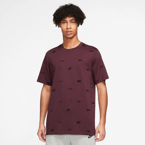 Nike Mens Nike NSW Club+ All Out Print T-Shirt - Mens Product Image