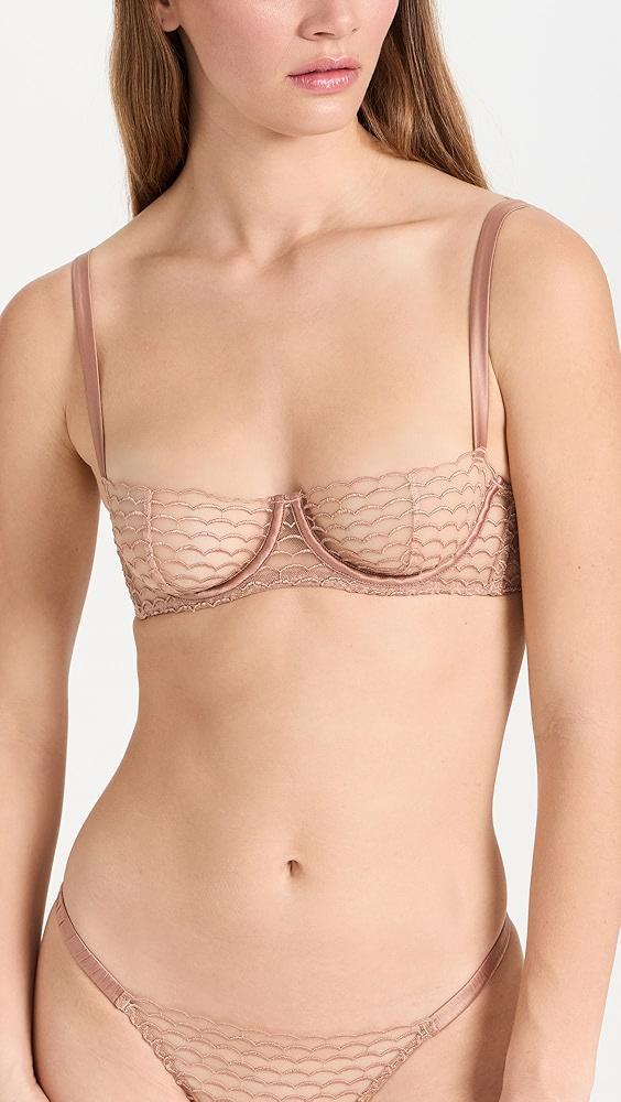 Coco de Mer Muse by Coco de Mer Talia Balcony Bra | Shopbop Product Image