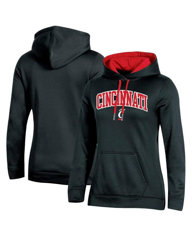 Womens Champion Cincinnati Bearcats Arch Logo 2.0 Pullover Hoodie Product Image