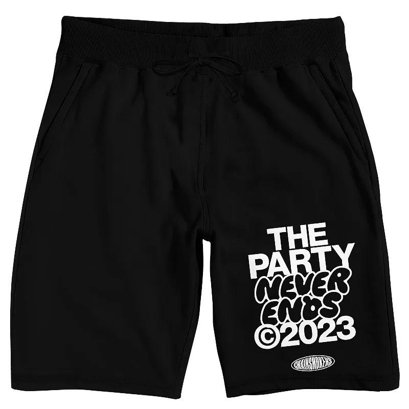 Mens The Chainsmokers The Party Never Ends Pajama Shorts Product Image