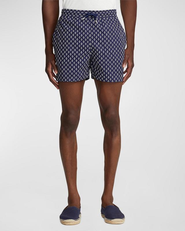 Mens Amalfi Printed Swim Trunks Product Image