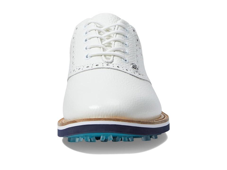 GFORE Saddle Gallivanter Golf Shoes (Snow/Twilight) Men's Shoes Product Image