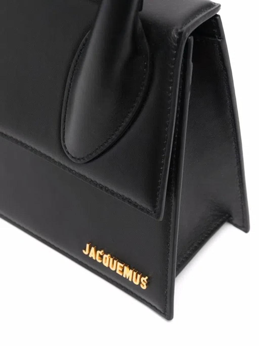 JACQUEMUS Le Grand Chiquito Handbag In Black Product Image