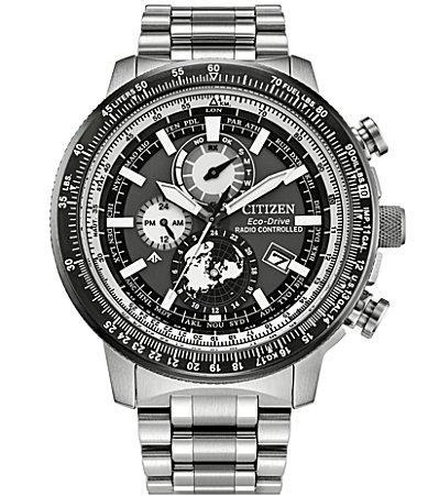 Citizen Eco-Drive Mens Promaster Stainless Steel Bracelet Watch 46mm - Silver-tone Product Image