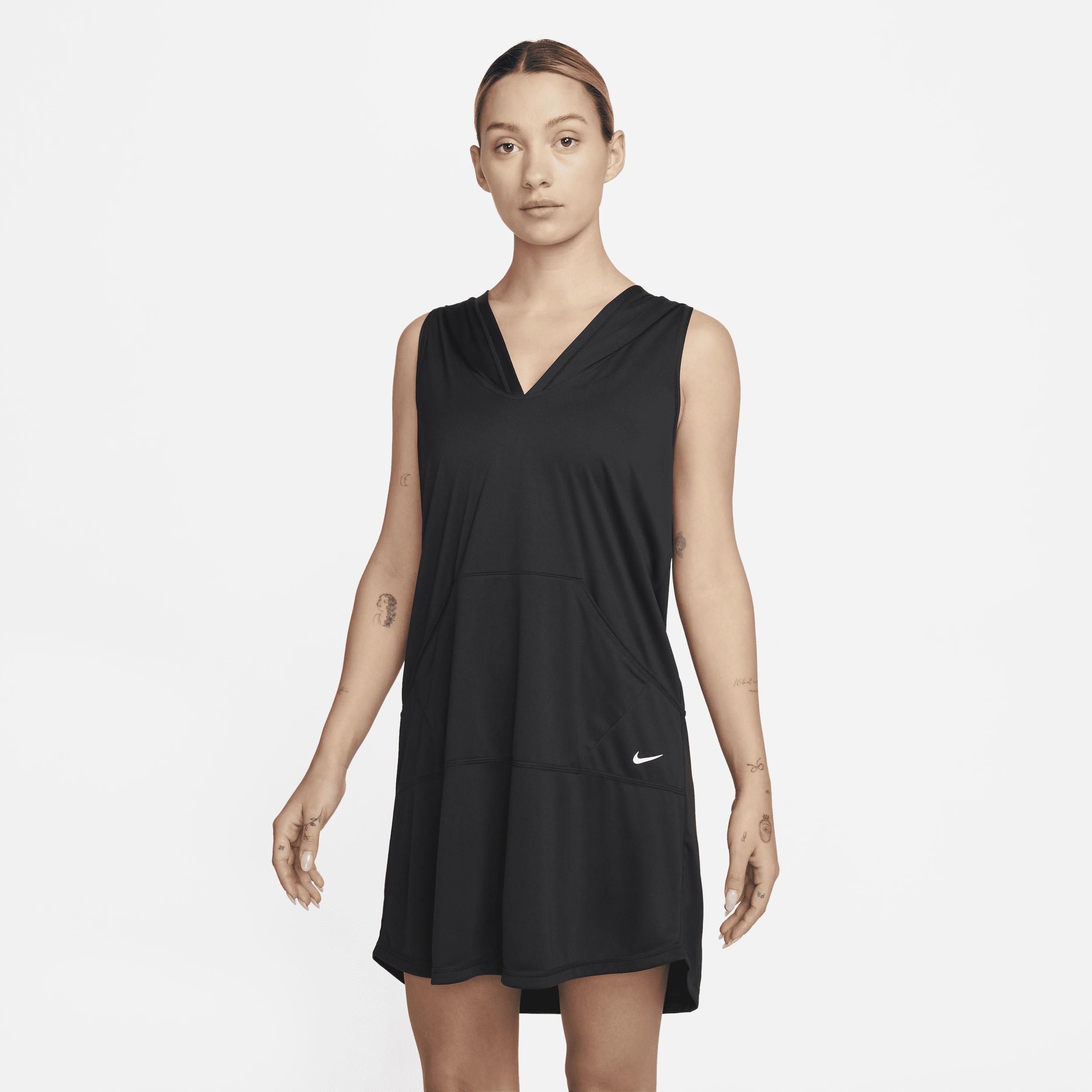 Nike Women's Solid Cover-Up Hooded Dress Product Image