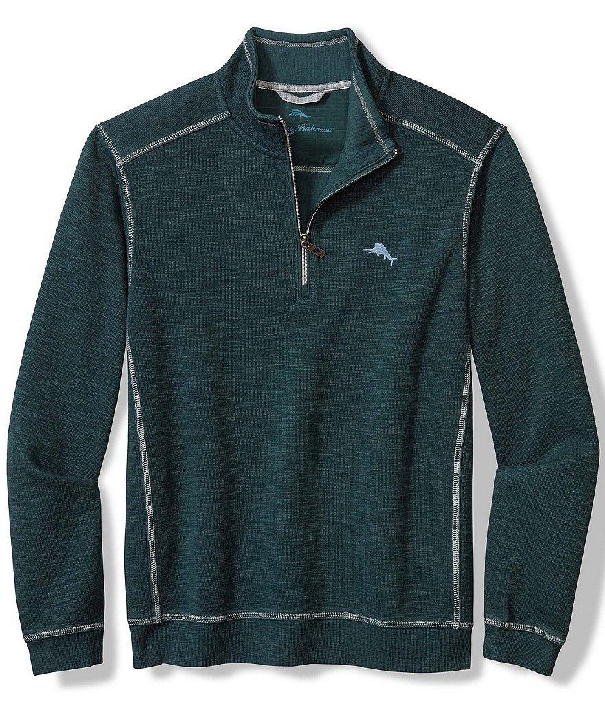 Tommy Bahama Big & Tall Tobago Bay Half-Zip Pullover Product Image