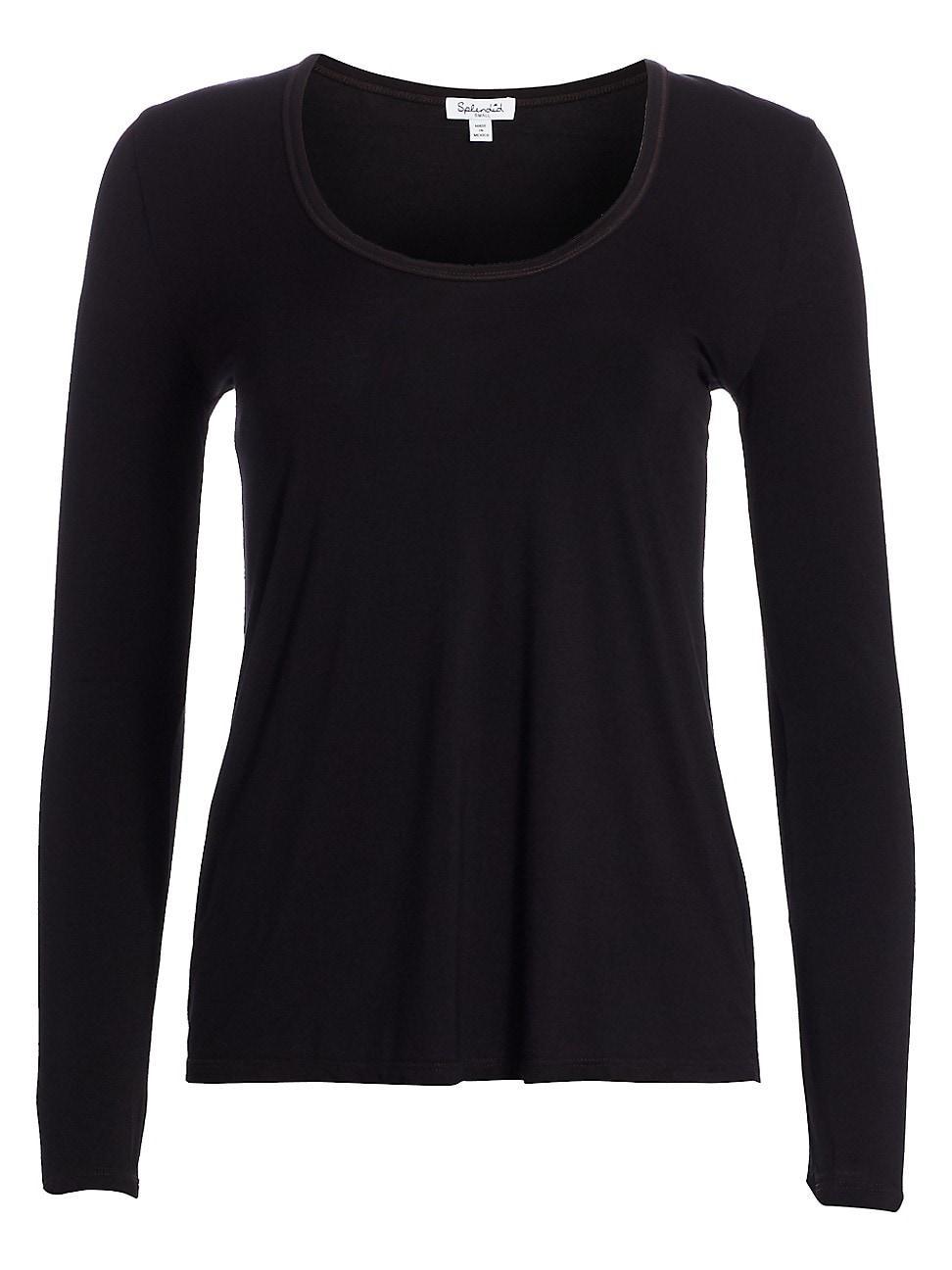 Womens V-neck Long Sleeve Tee product image