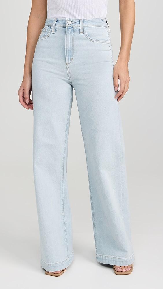 Joe's Jeans The Mia Wide Leg Trouser Hem Jeans | Shopbop Product Image