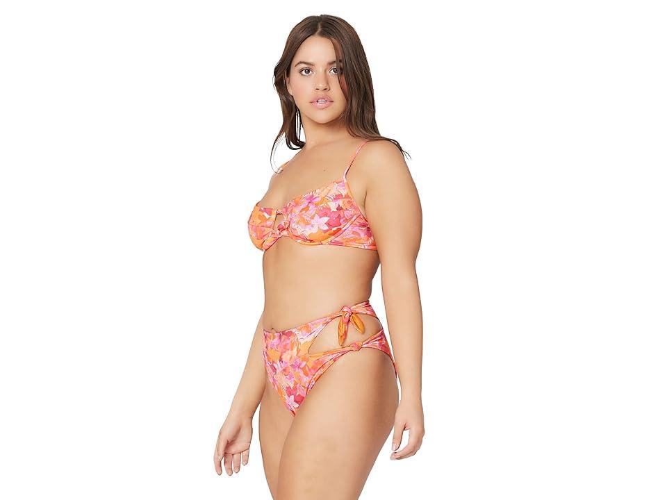 L*Space Into the Tropics Eco Rose Top (Into The Tropics) Women's Swimwear Product Image