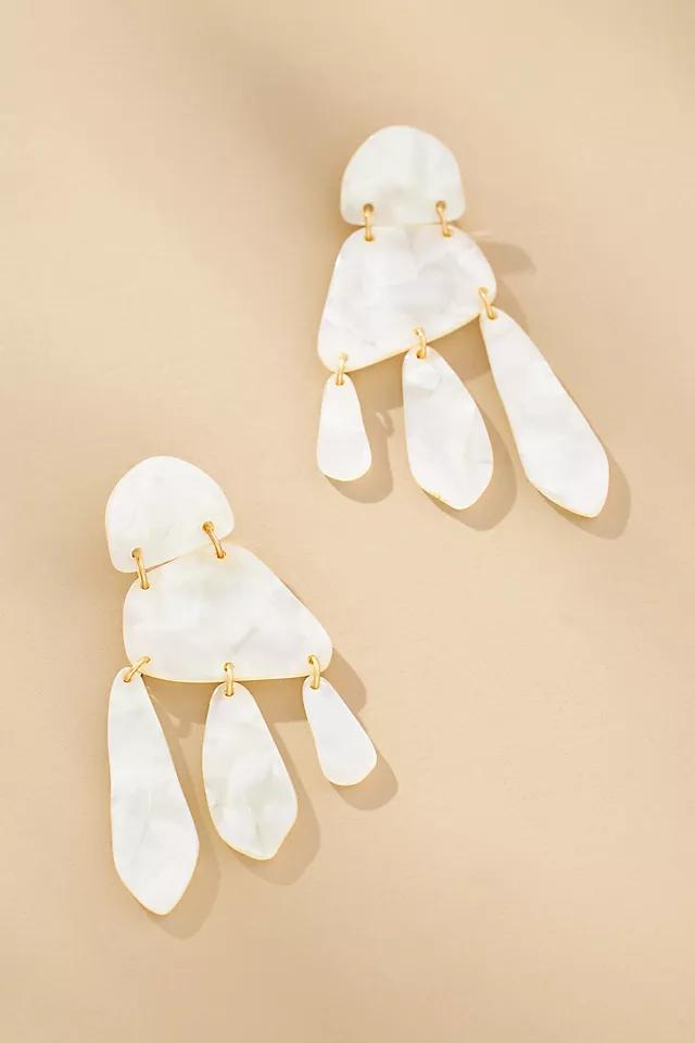 Resin Chandelier Drop Earrings Product Image