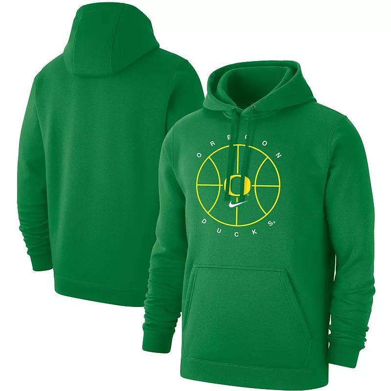 Mens Nike Green Baylor Bears Logo Club Pullover Hoodie Product Image