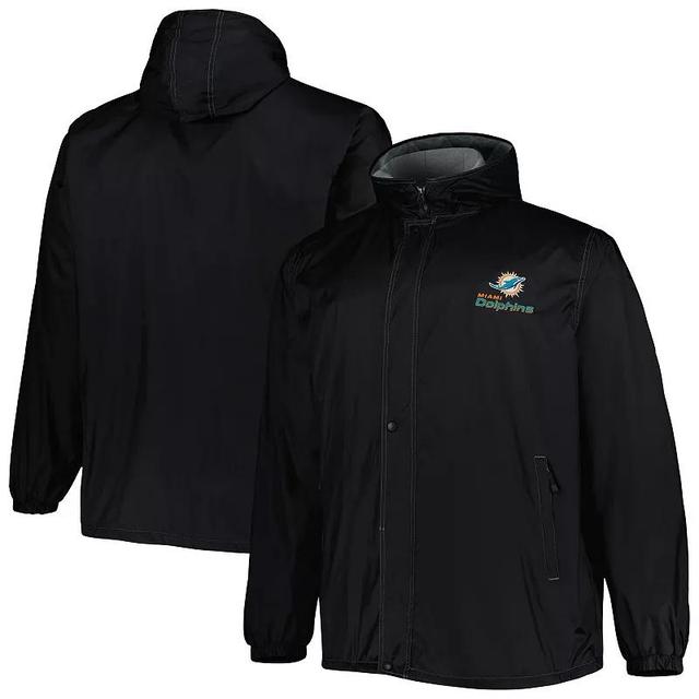 Mens Dunbrooke Miami Dolphins Big & Tall Legacy Stadium Full-Zip Jacket Product Image