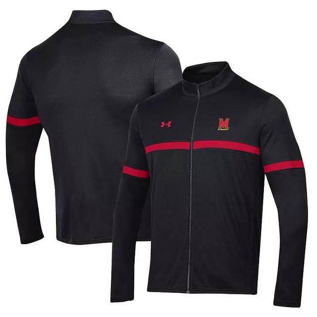 Mens Under Armour Maryland Terrapins 2023 Assist Warm Up Full-Zip Jacket Product Image