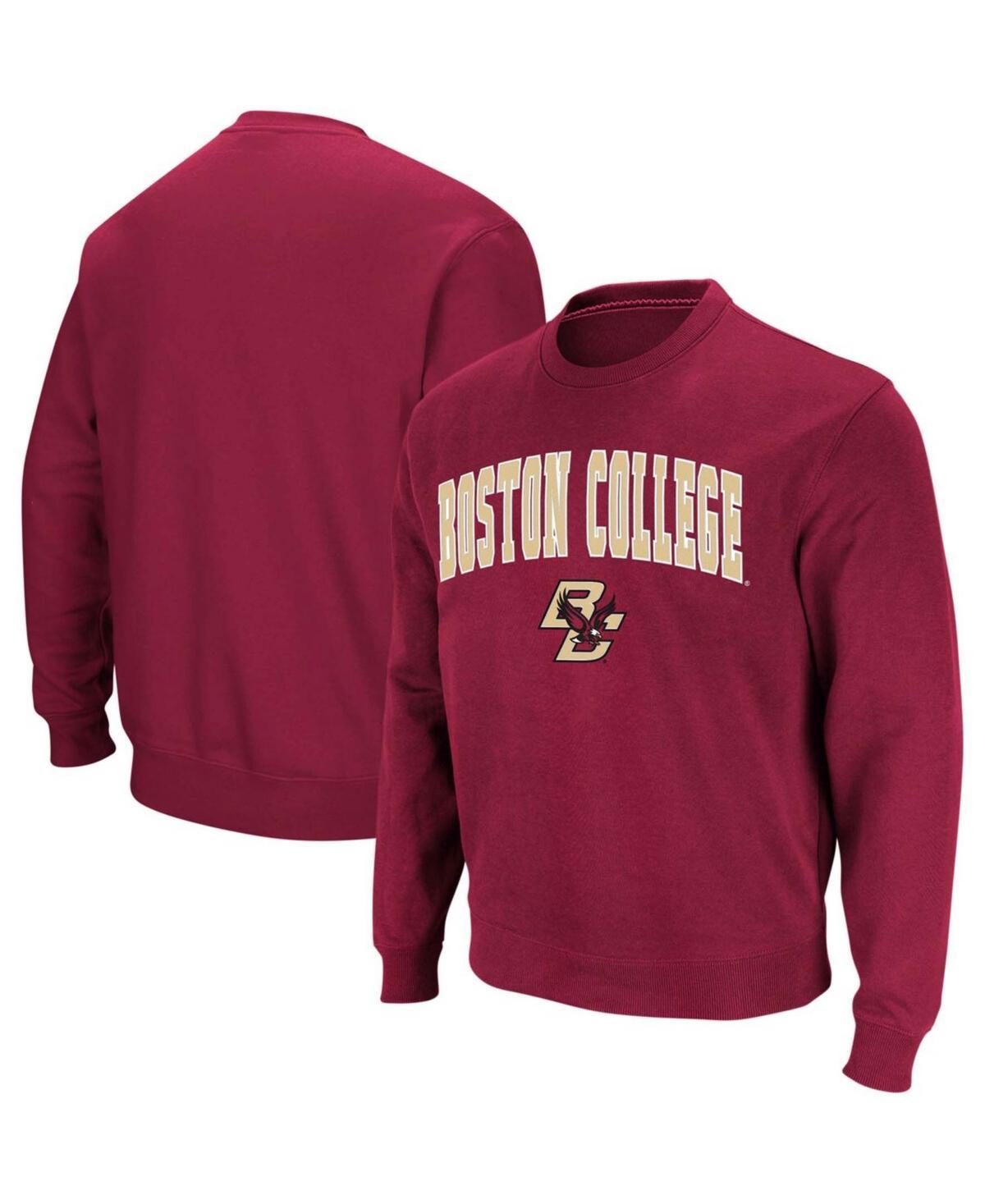 Colosseum Mens Boston College Eagles Arch Logo Crew Neck Sweatshirt Product Image