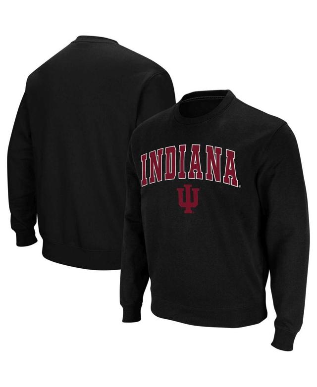 Colosseum Mens Indiana Hoosiers Arch Logo Crew Neck Sweatshirt Product Image